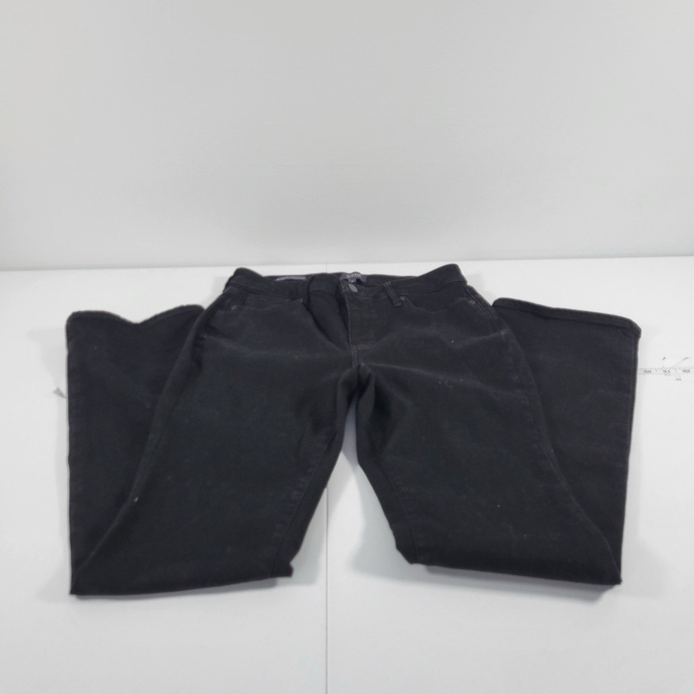 NYDJ Women's Jeans Size 8‎ Barbara Bootcut Lift Tuck Black